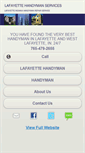 Mobile Screenshot of handymanlafayette.com